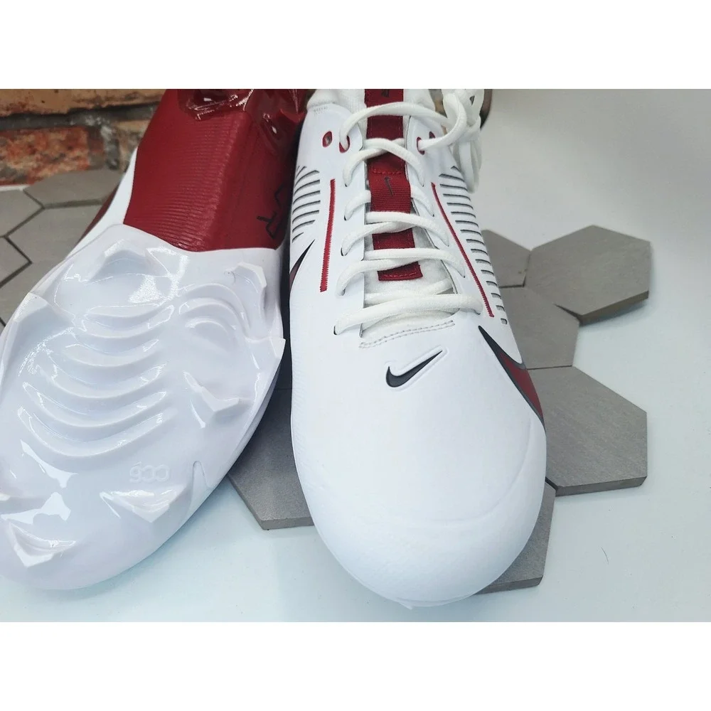 NIKE Vapor Edge Pro 360 2 TB Football Cleats Mens 13 Alabama Crimson Tide Red PE
